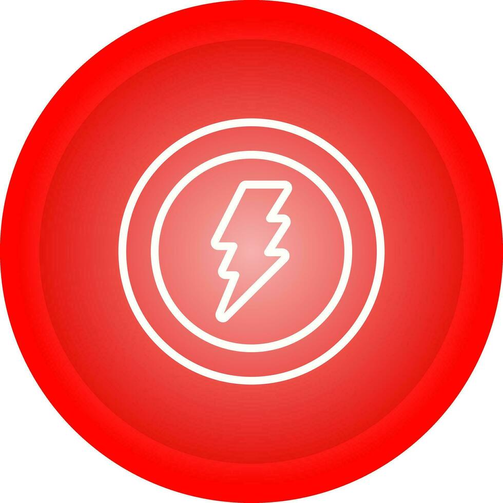 Lightning bolt Vector Icon