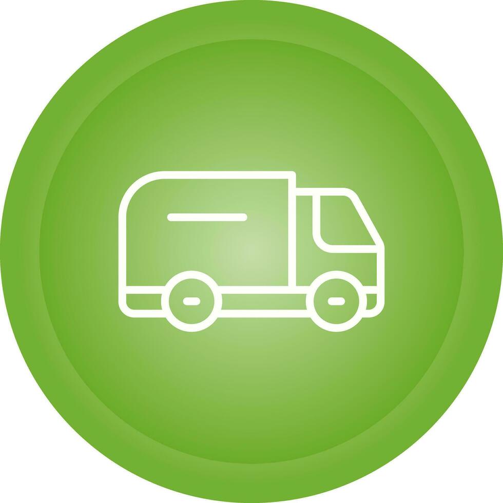 Truck Side Vector Icon