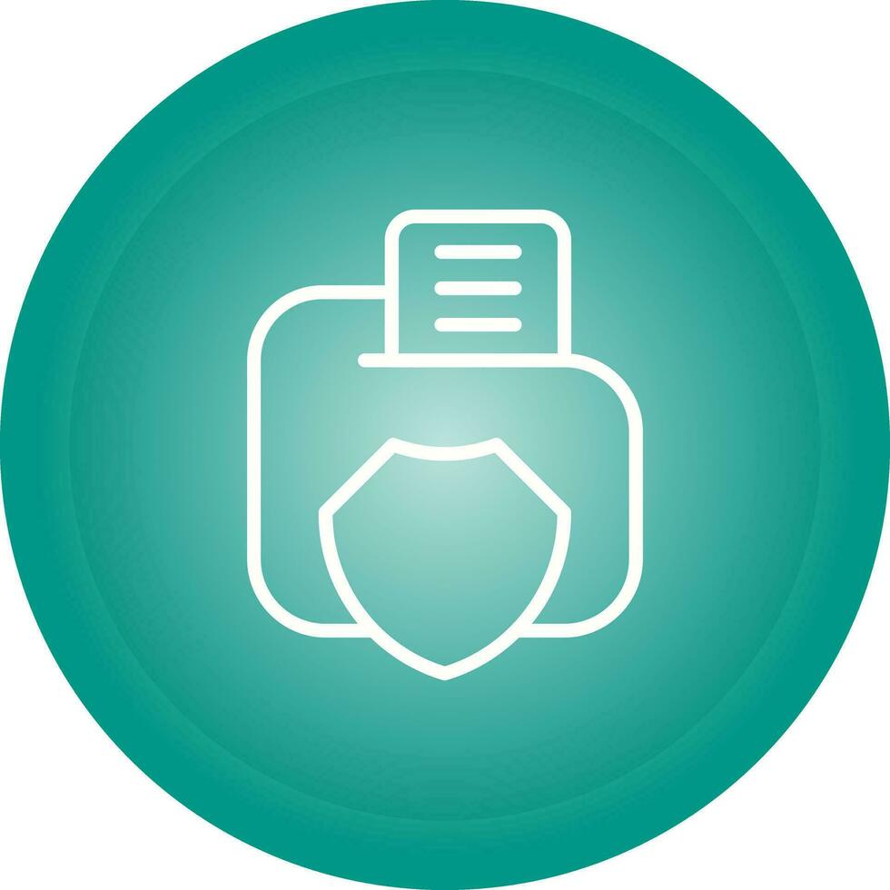 Data Privacy Vector Icon