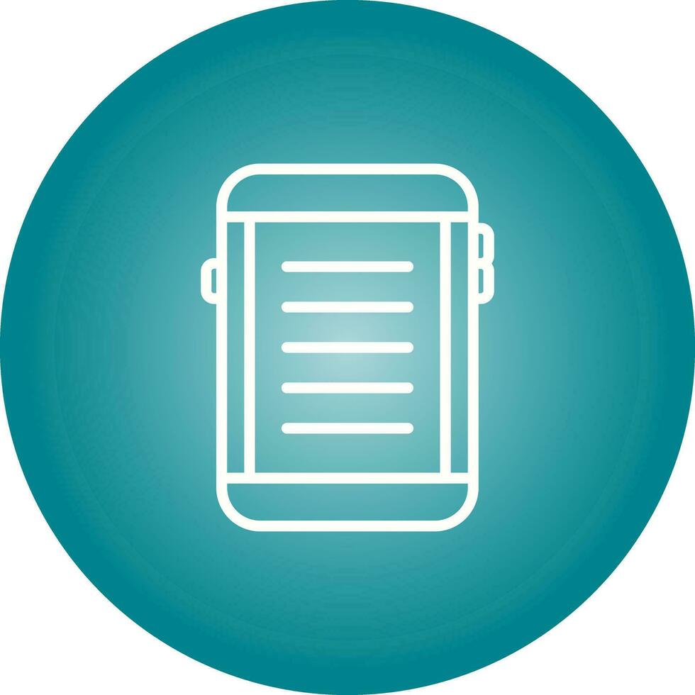 E-reader Vector Icon