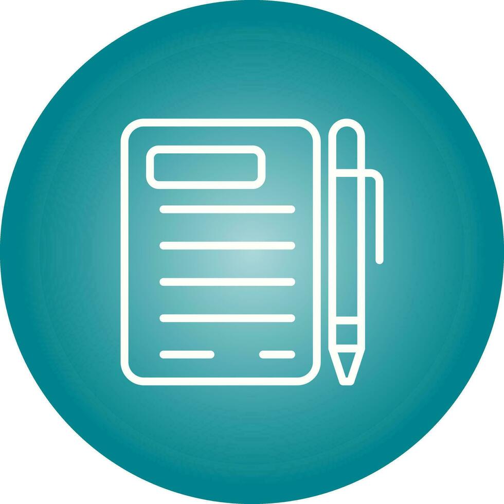 Contact Form Vector Icon