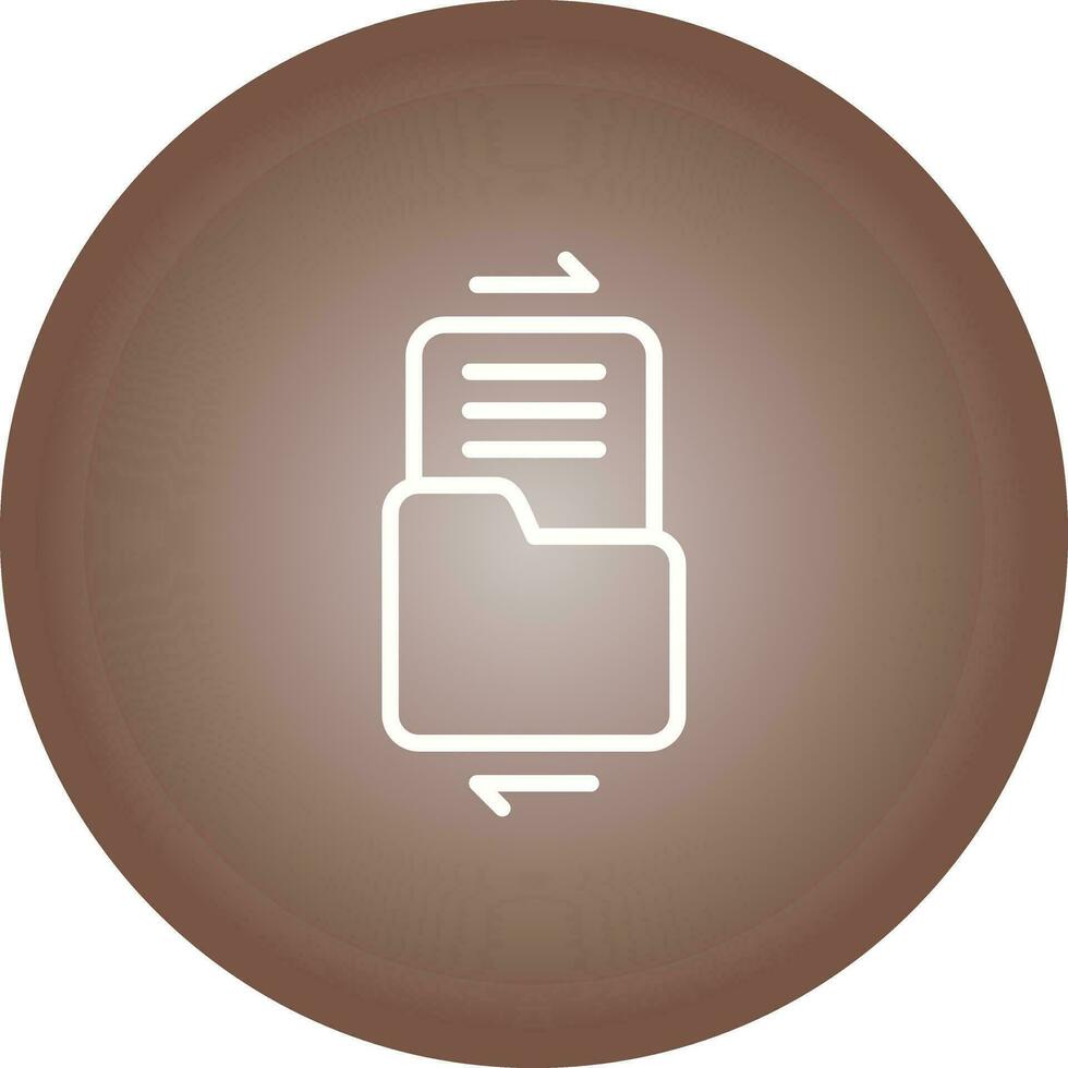 File Sharing Vector Icon