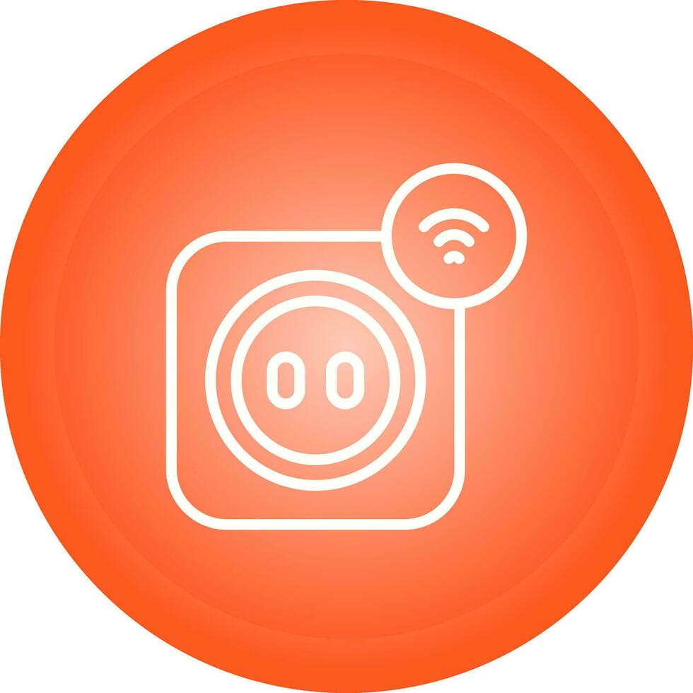 Smart Plug Vector Icon