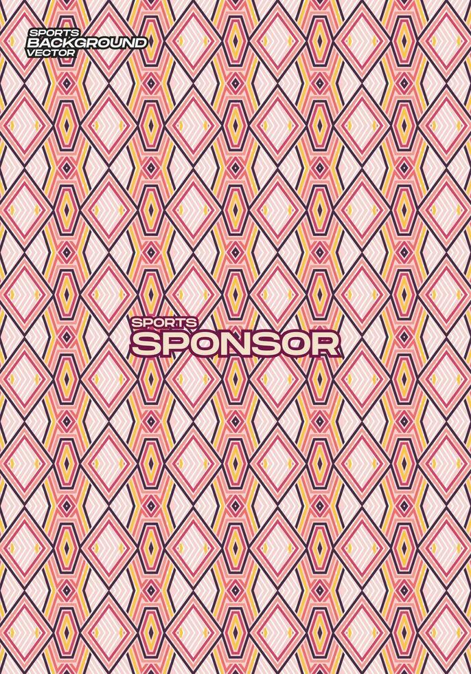 Vector Background Soft Pink Ethnic Style for Sport Jersey Sublimation Pattern Texture