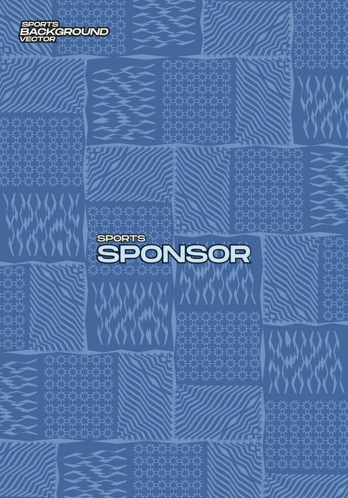 Vector Background Ethnic Style for Sport Jersey Sublimation Pattern Texture