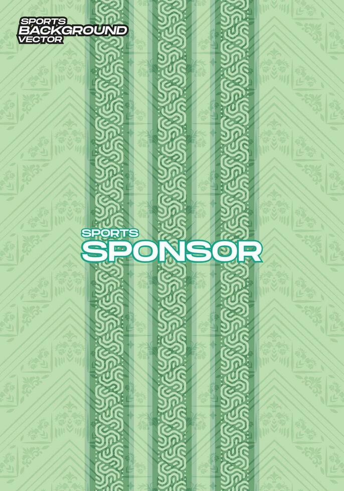 Vector Background Pastel Green Ethnic Style for Sport Jersey Sublimation Pattern Texture