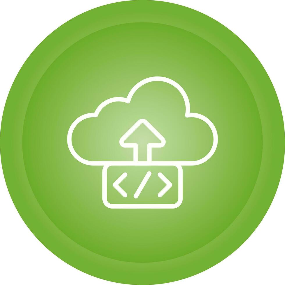 Cloud Deployment Vector Icon