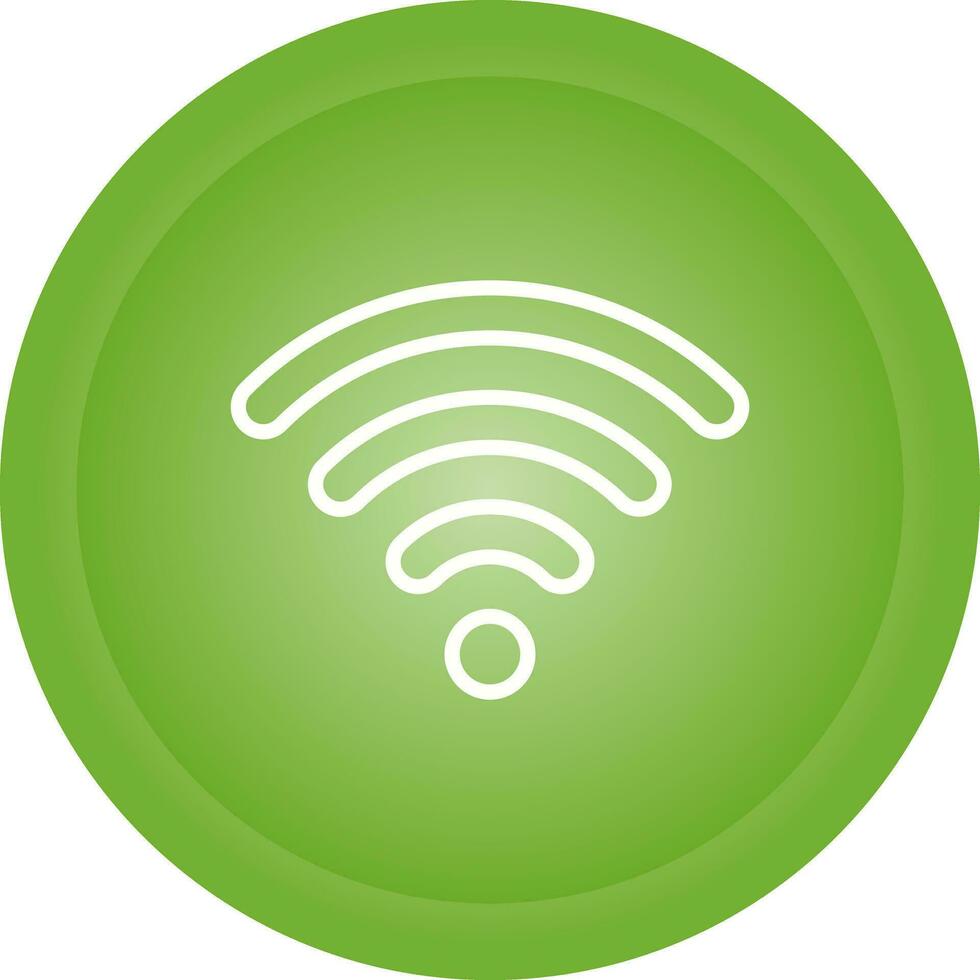 icono de vector de señal wifi