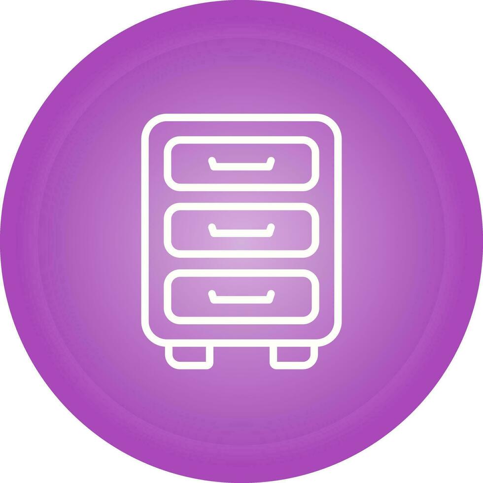 File cabinet Vector Icon