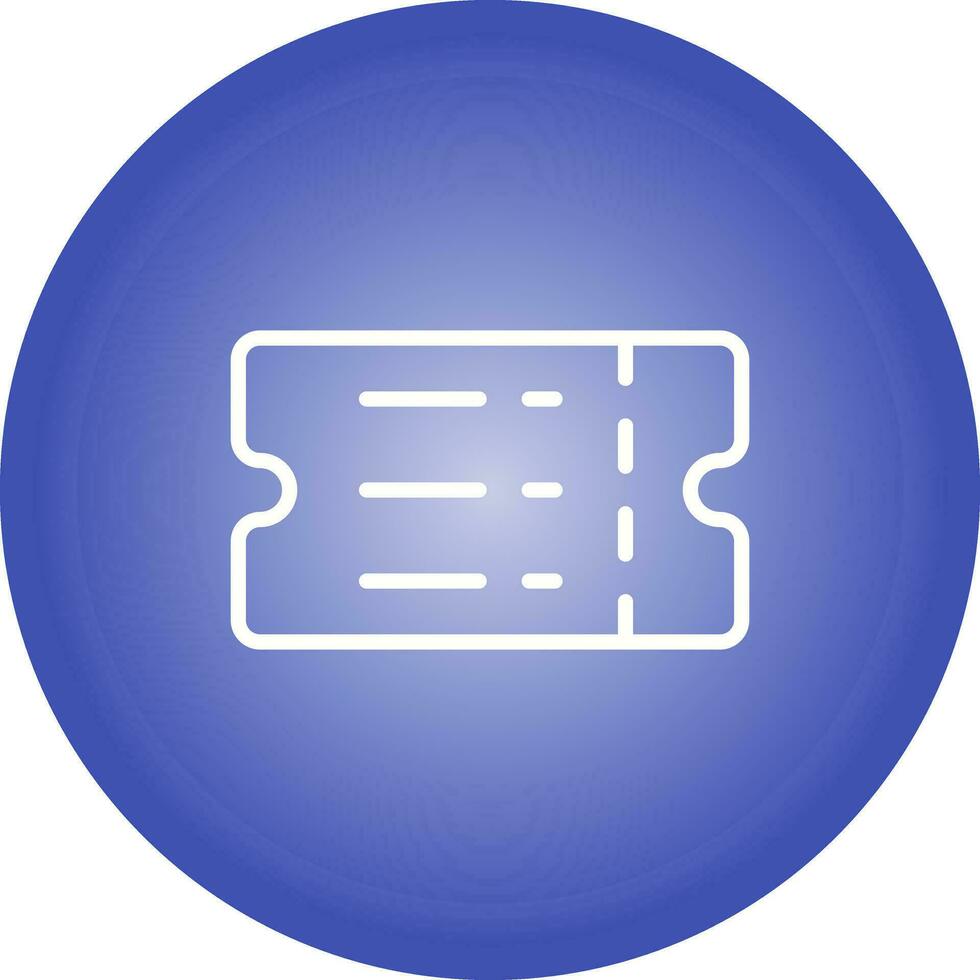 Ticket Vector Icon