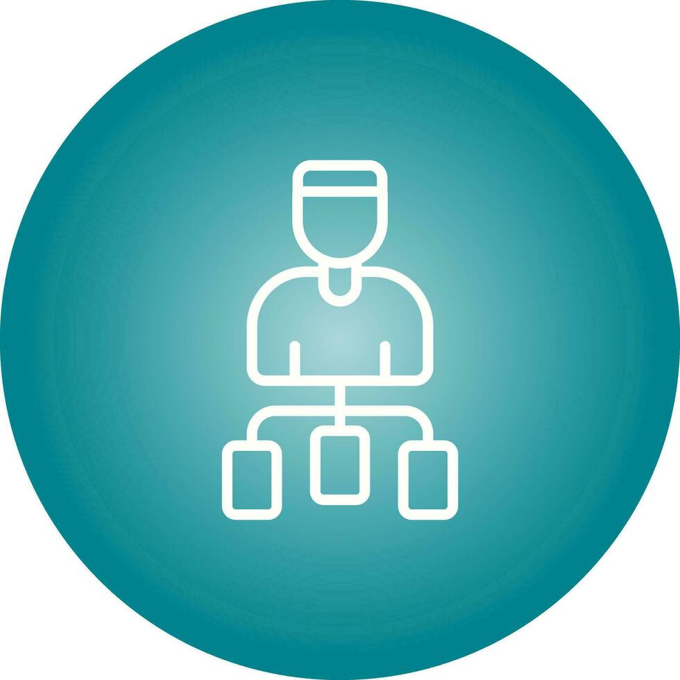User Flow Vector Icon