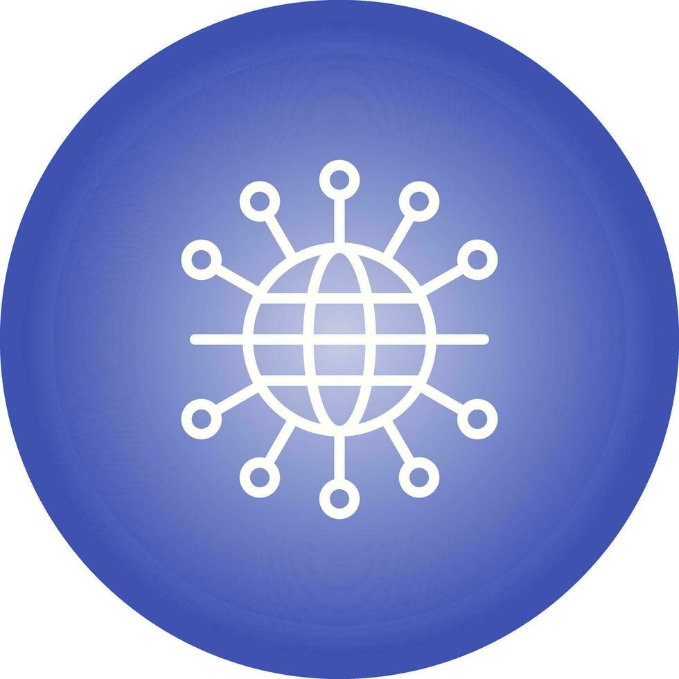Network Topology Vector Icon