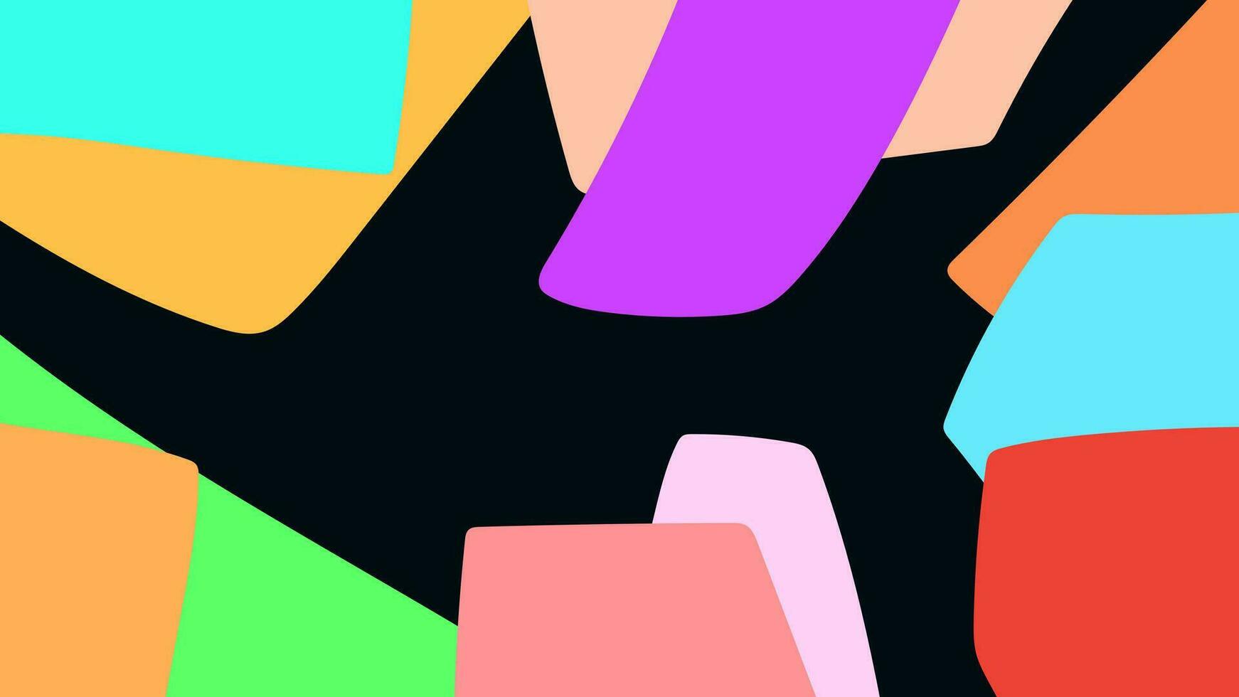 ABSTRACT AESTHETIC GEOMETRIC PASTEL COLORFUL BACKGROUND VECTOR DESIGN TEMPLATE FOR WALLPAPER, COVER DESIGN, HOMEPAGE DESIGN