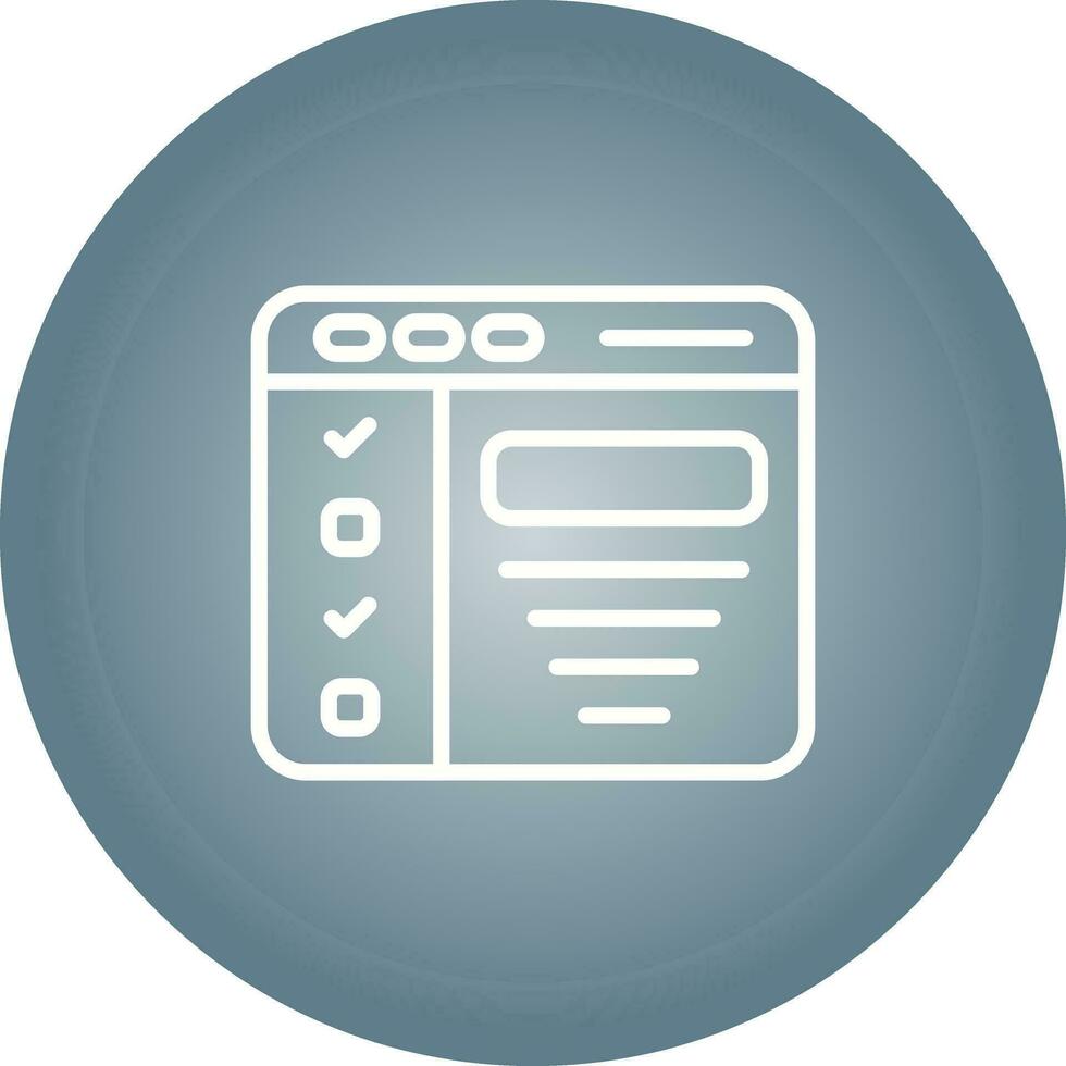 Design Brief Vector Icon