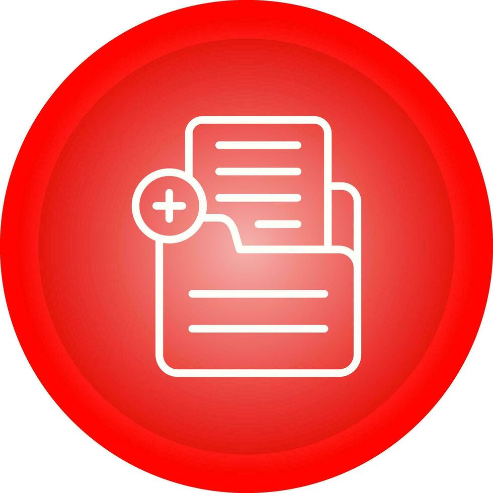 Document Add Vector Icon
