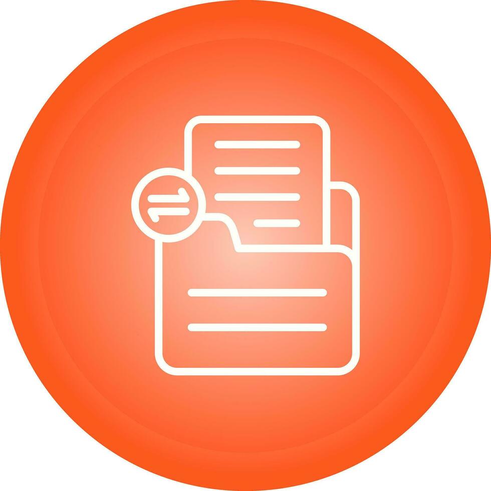 Document Share Vector Icon