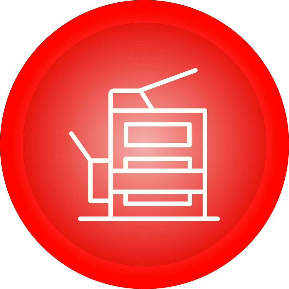 Copy Machine Vector Icon