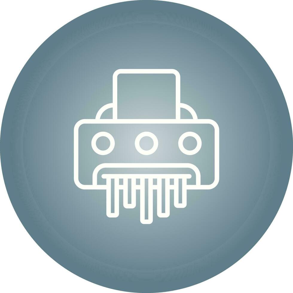 Document Cut Vector Icon