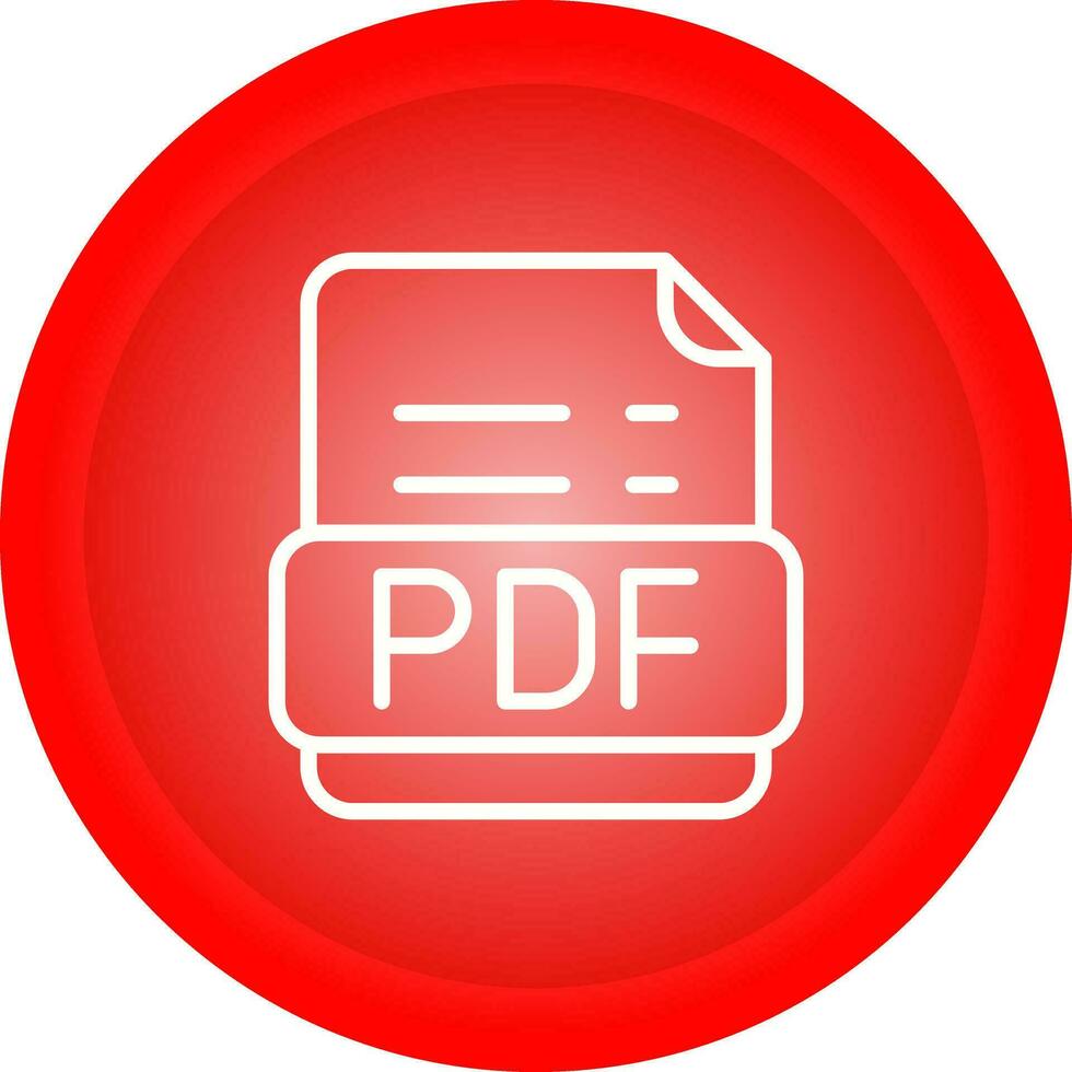 Pdf Vector Icon