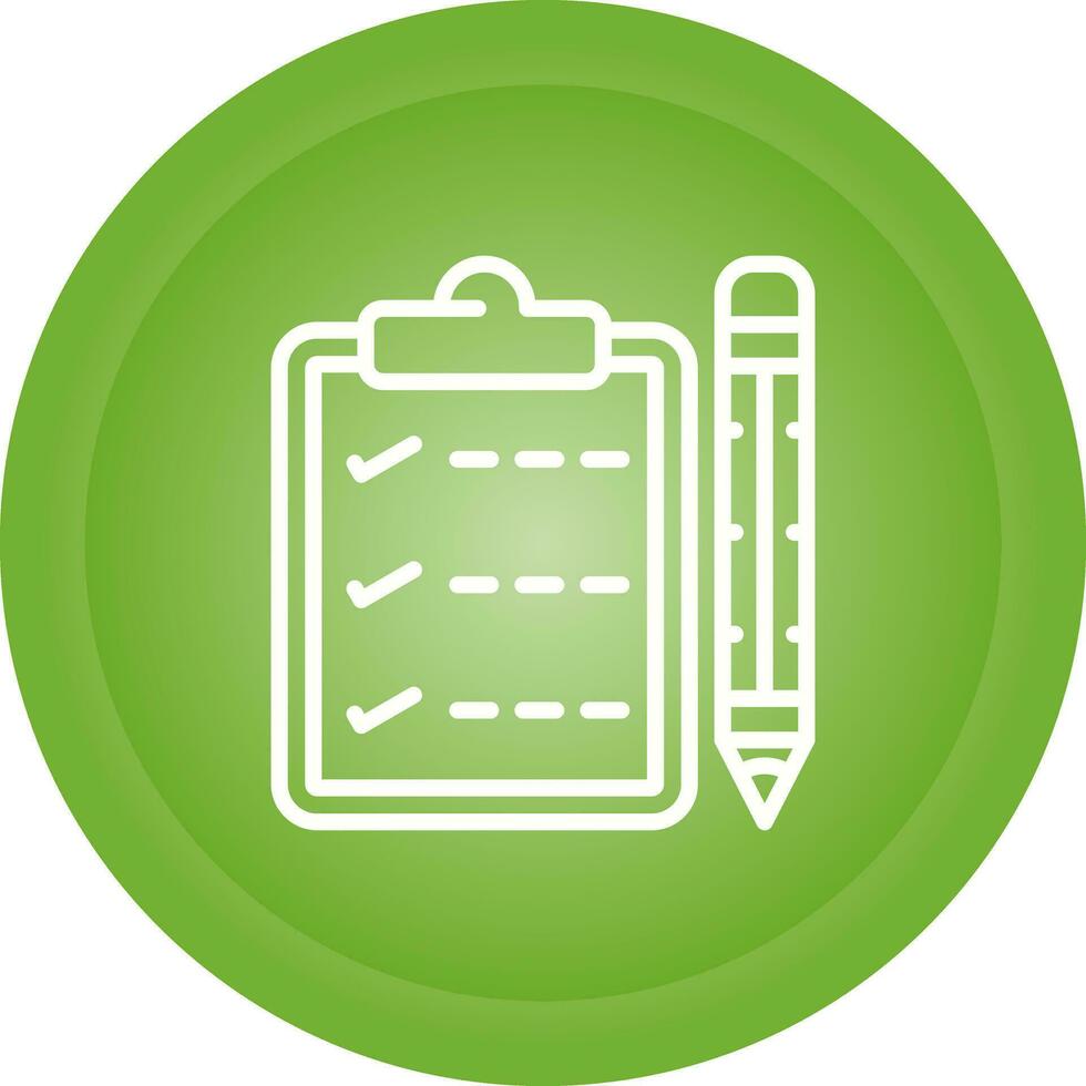 Writing pad Vector Icon