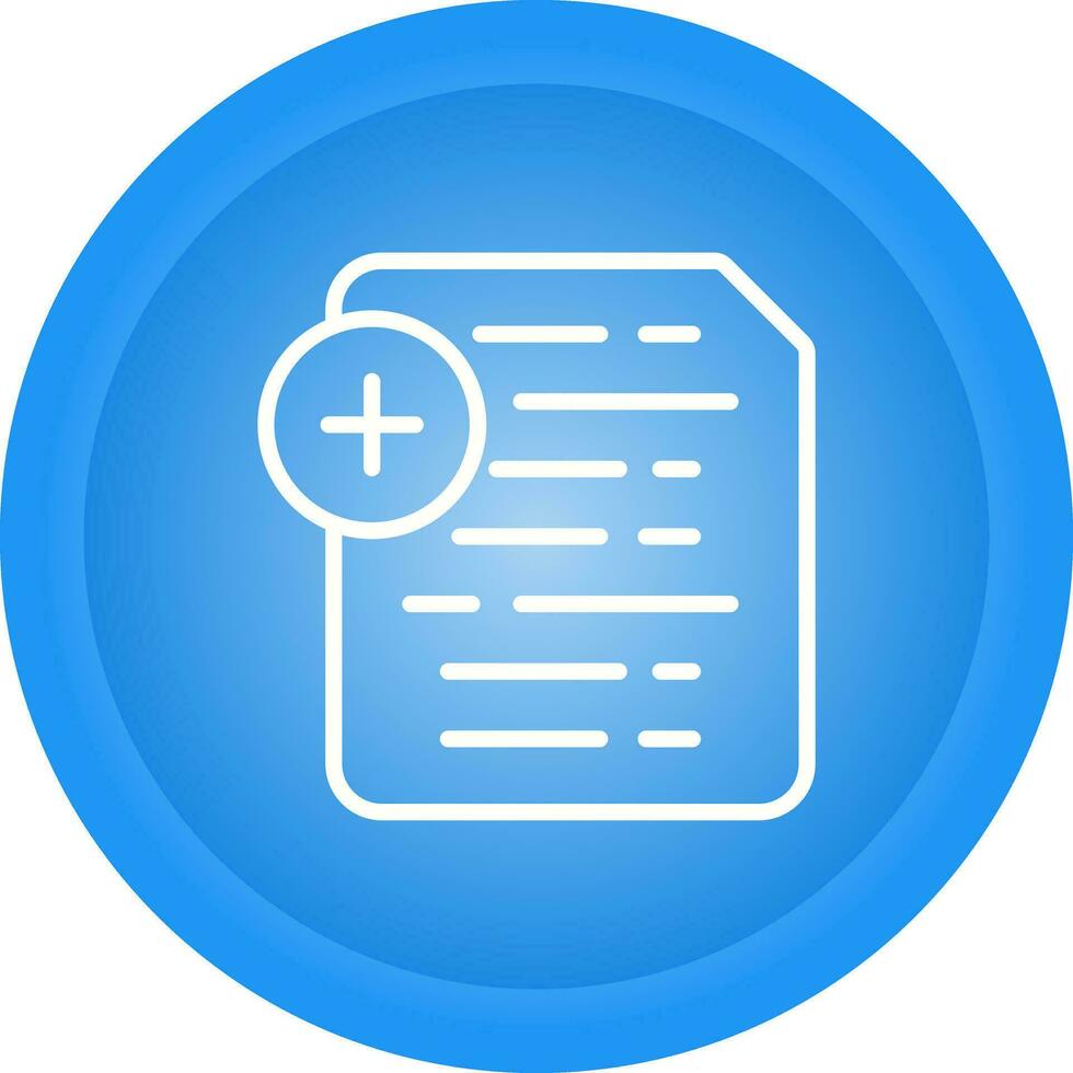Document Insert Icon Vector Icon