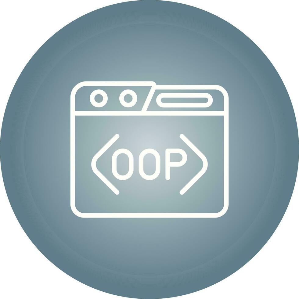 OOP Vector Icon