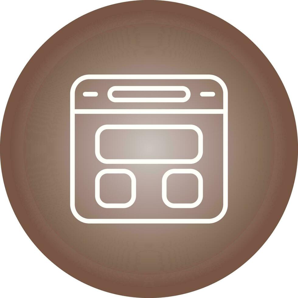 Browser Vector Icon