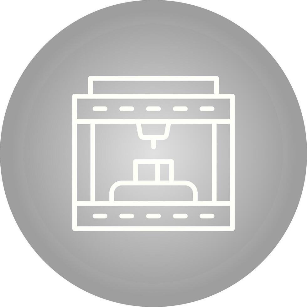 3d Printing Vector Icon