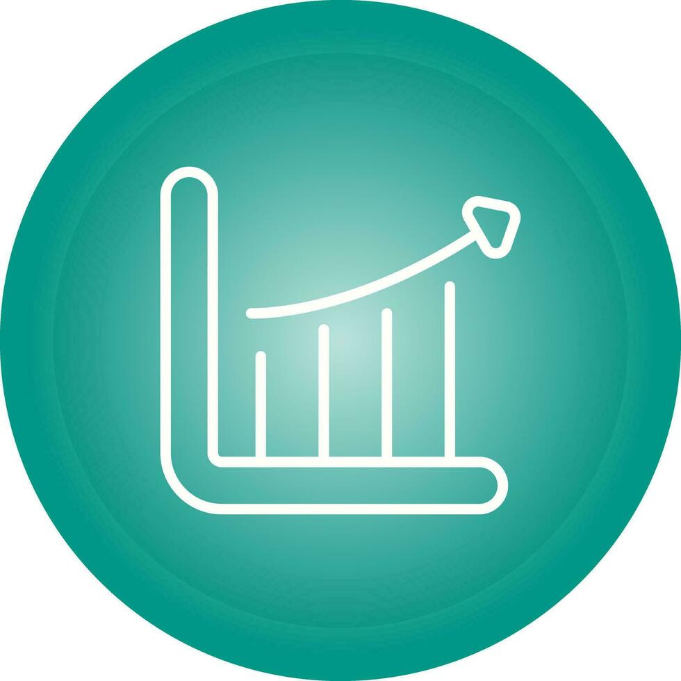 Chart Arrow Grow Vector Icon