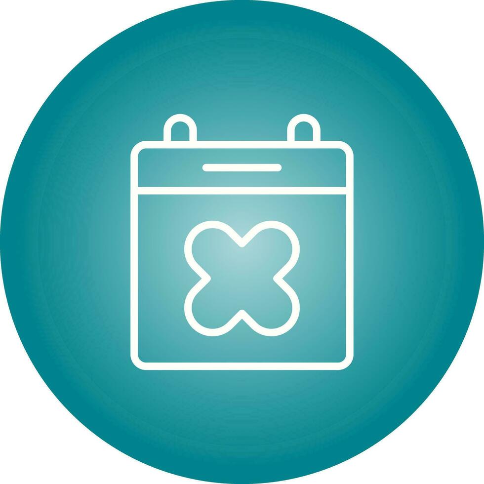 Calendar Xmark Vector Icon