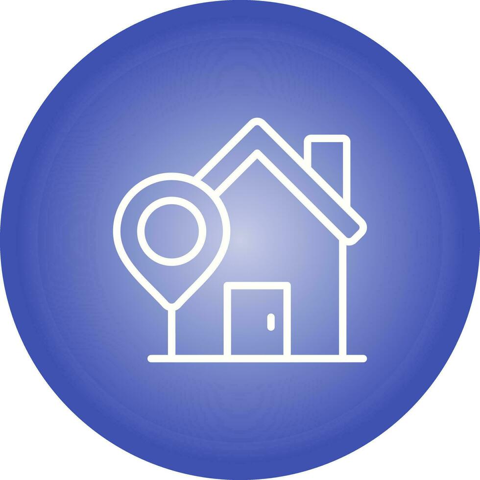 Home Location Vector Icon