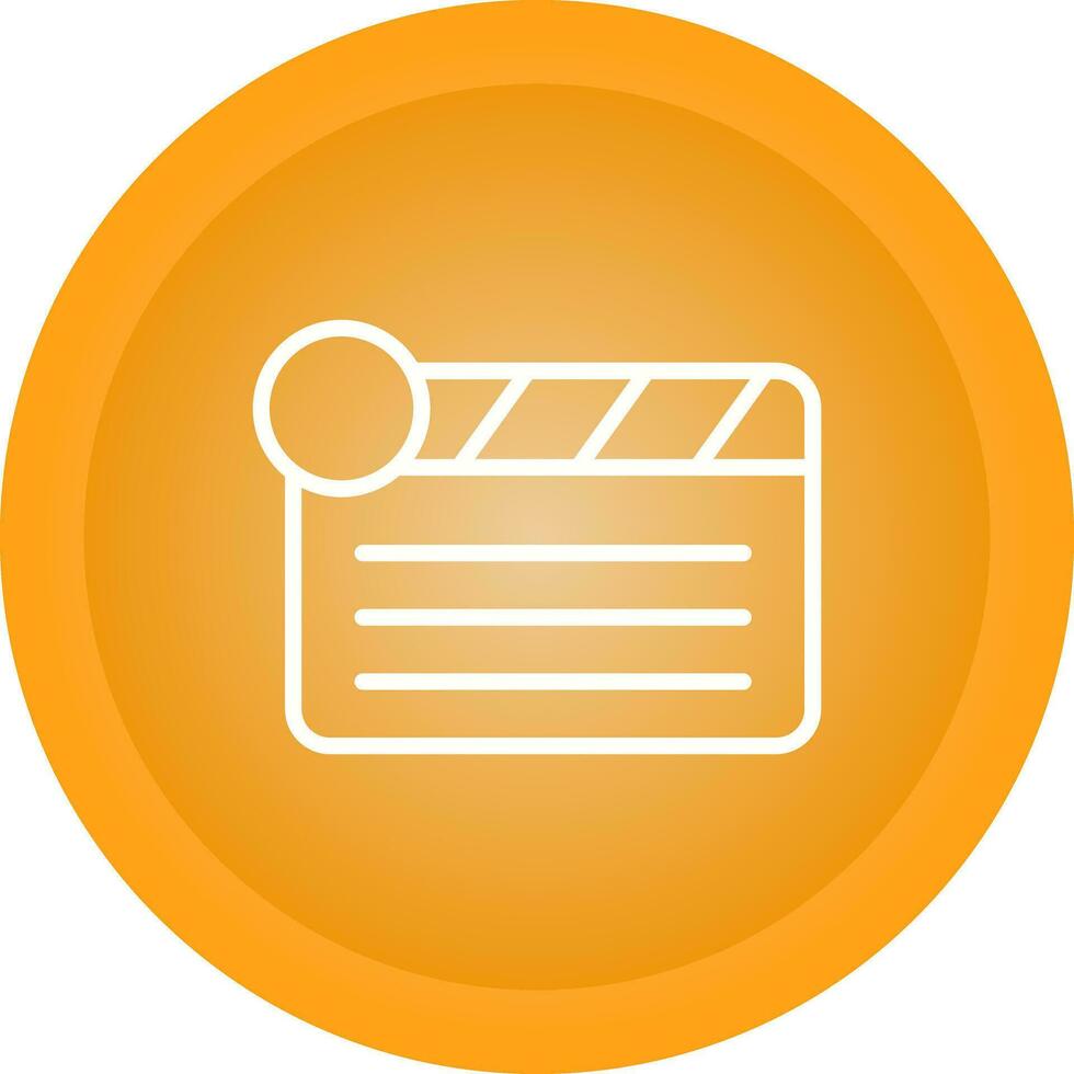 Clapper Board Vector Icon