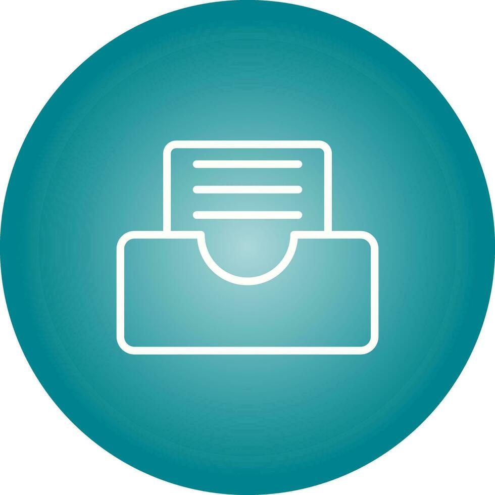 Outbox Tray Vector Icon