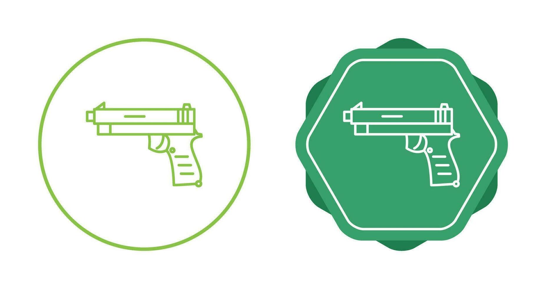 Pistol Vector Icon