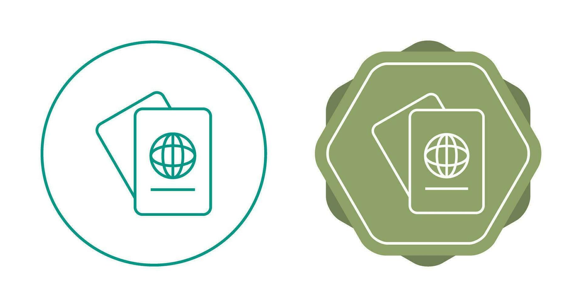 Passport Vector Icon