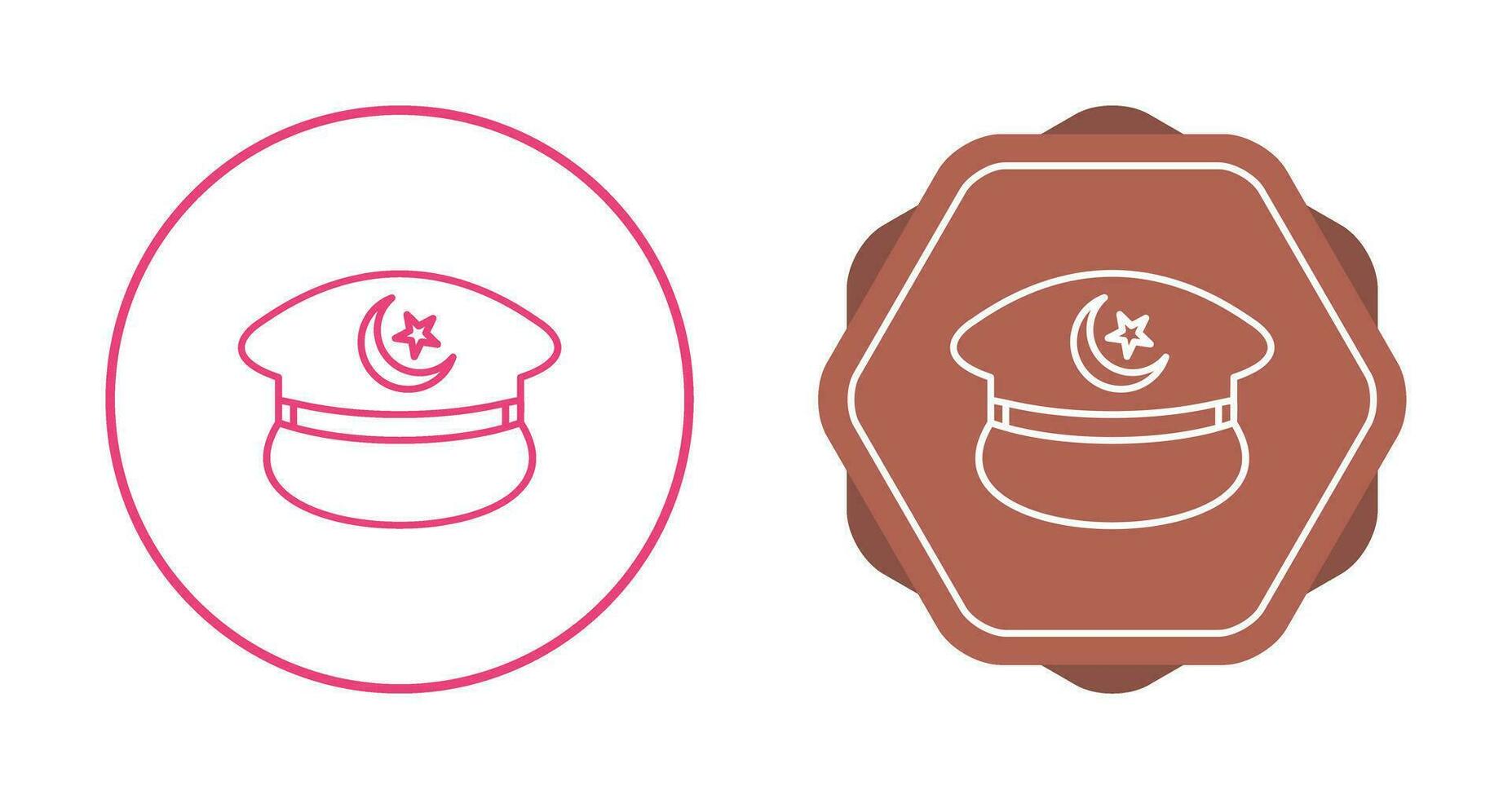 Military Hat Vector Icon