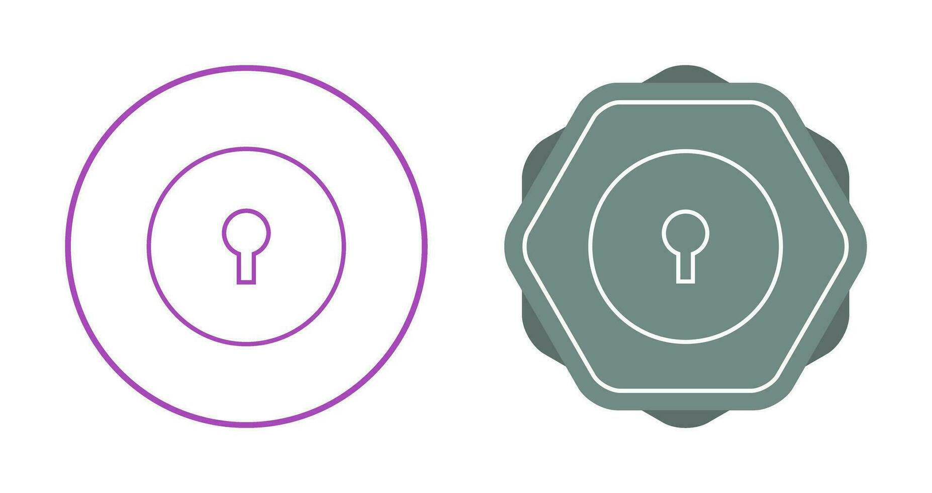 Keyhole Vector Icon