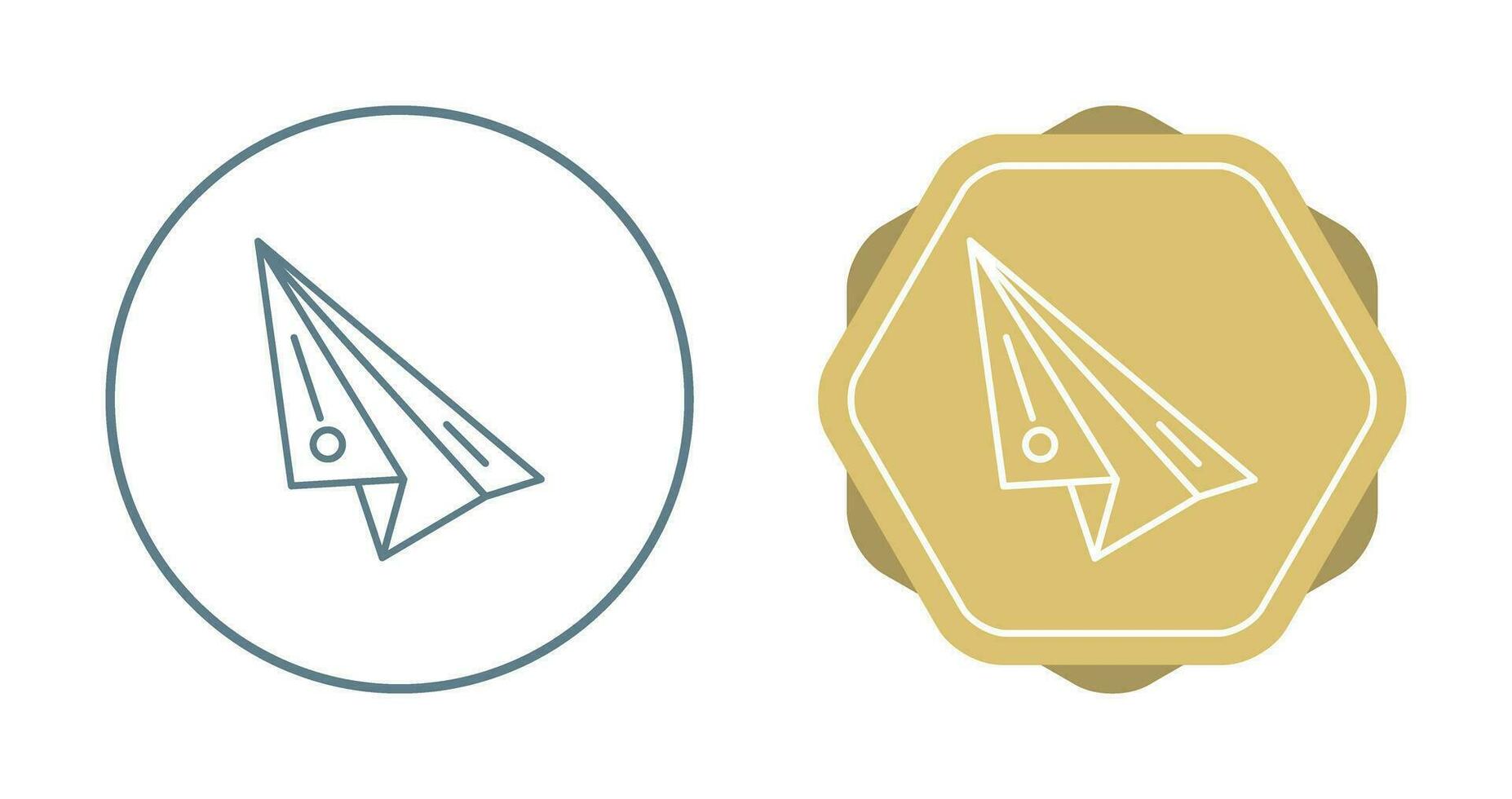 Paper Plane Vector Icon