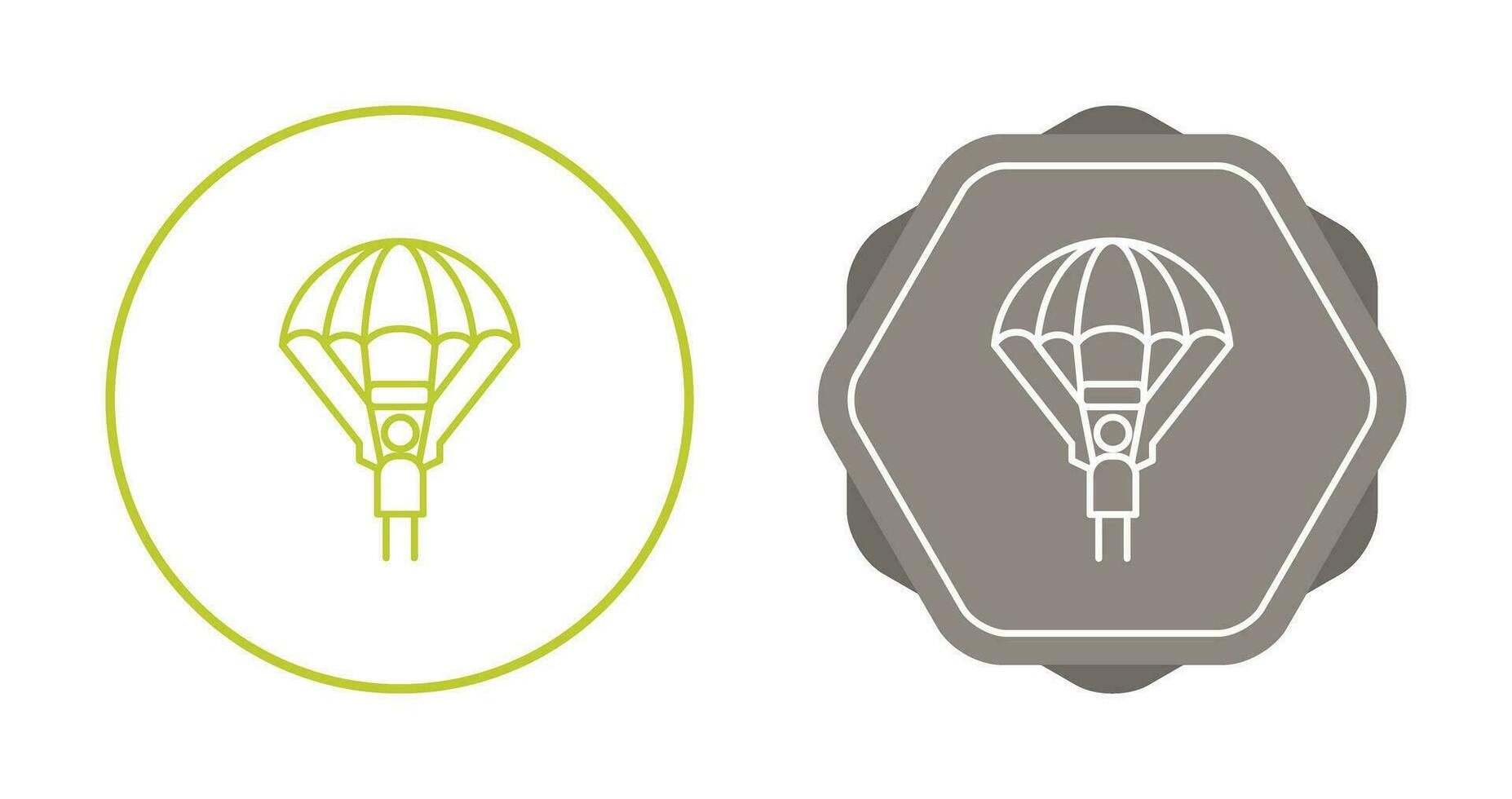 Parachuter Vector Icon