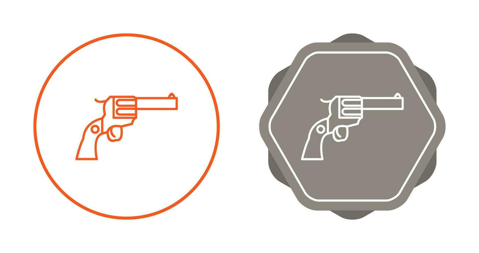 Revolver Vector Icon