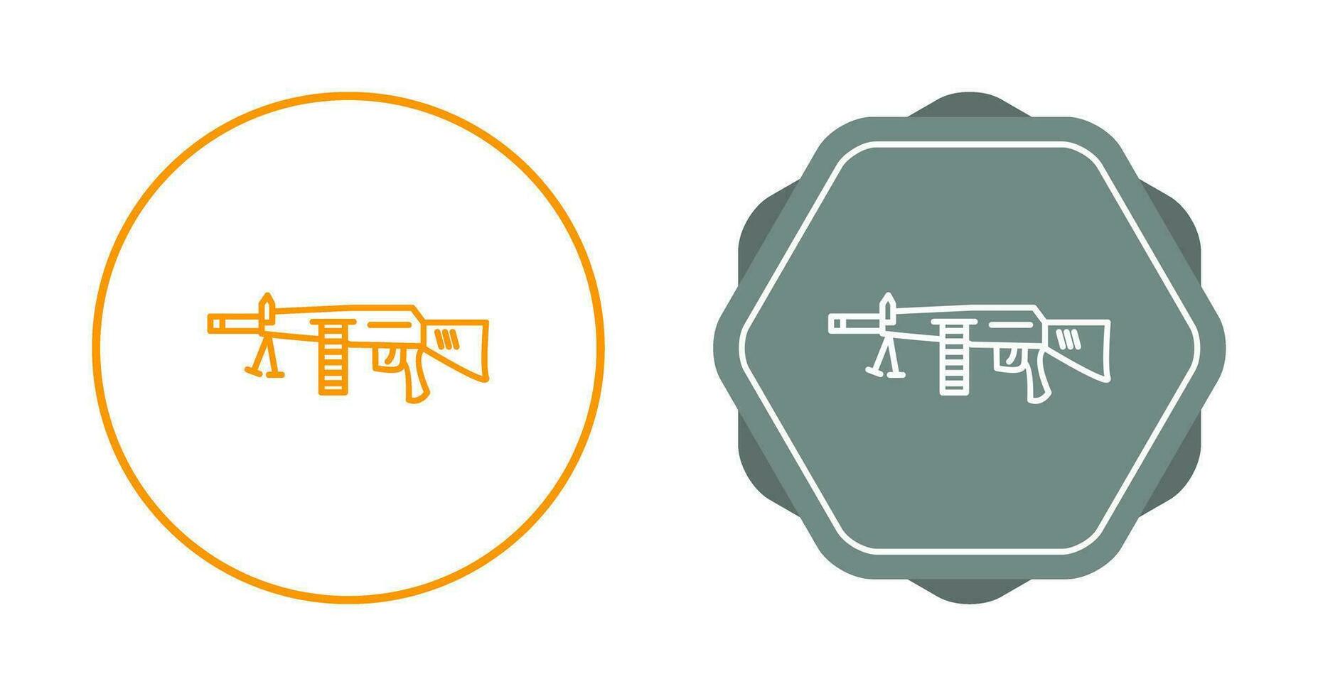 Machine Gun Vector Icon