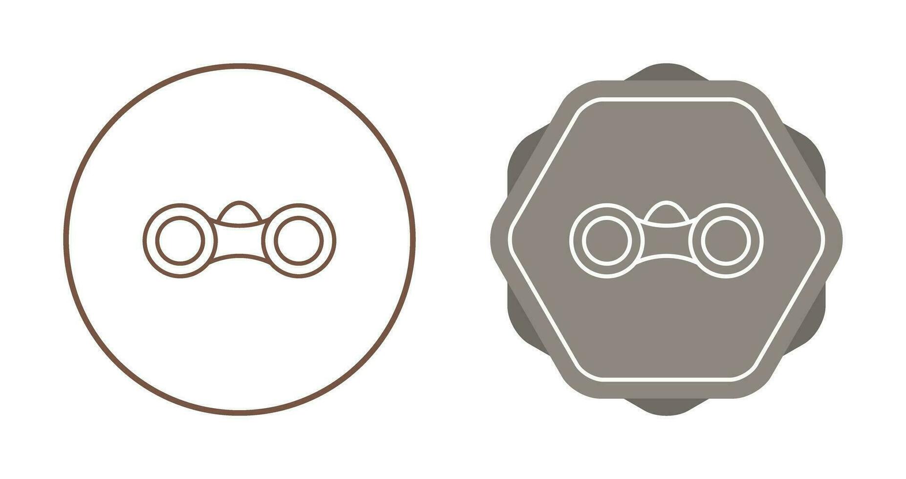 Binoculars Vector Icon