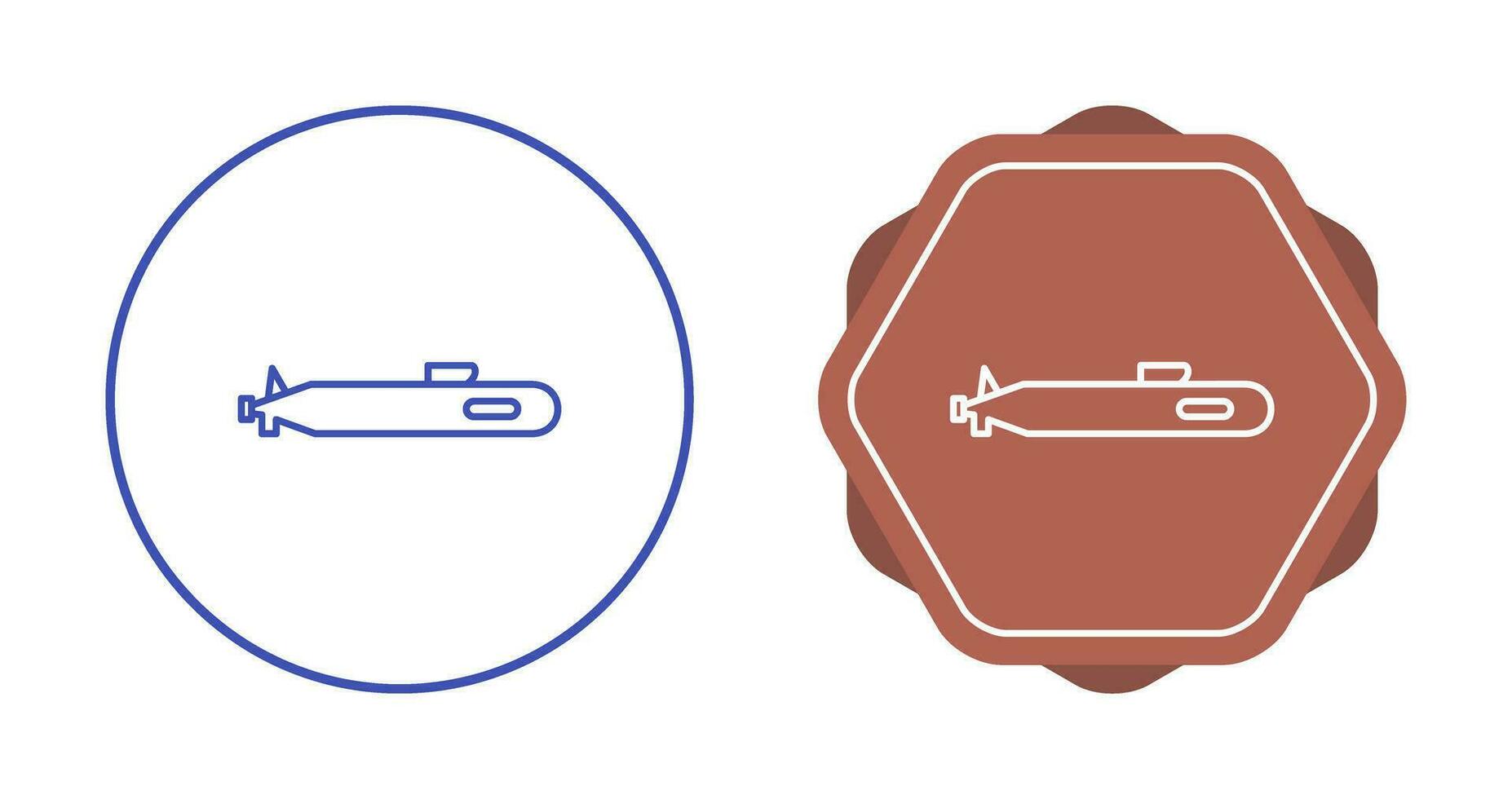 Submarine Vector Icon