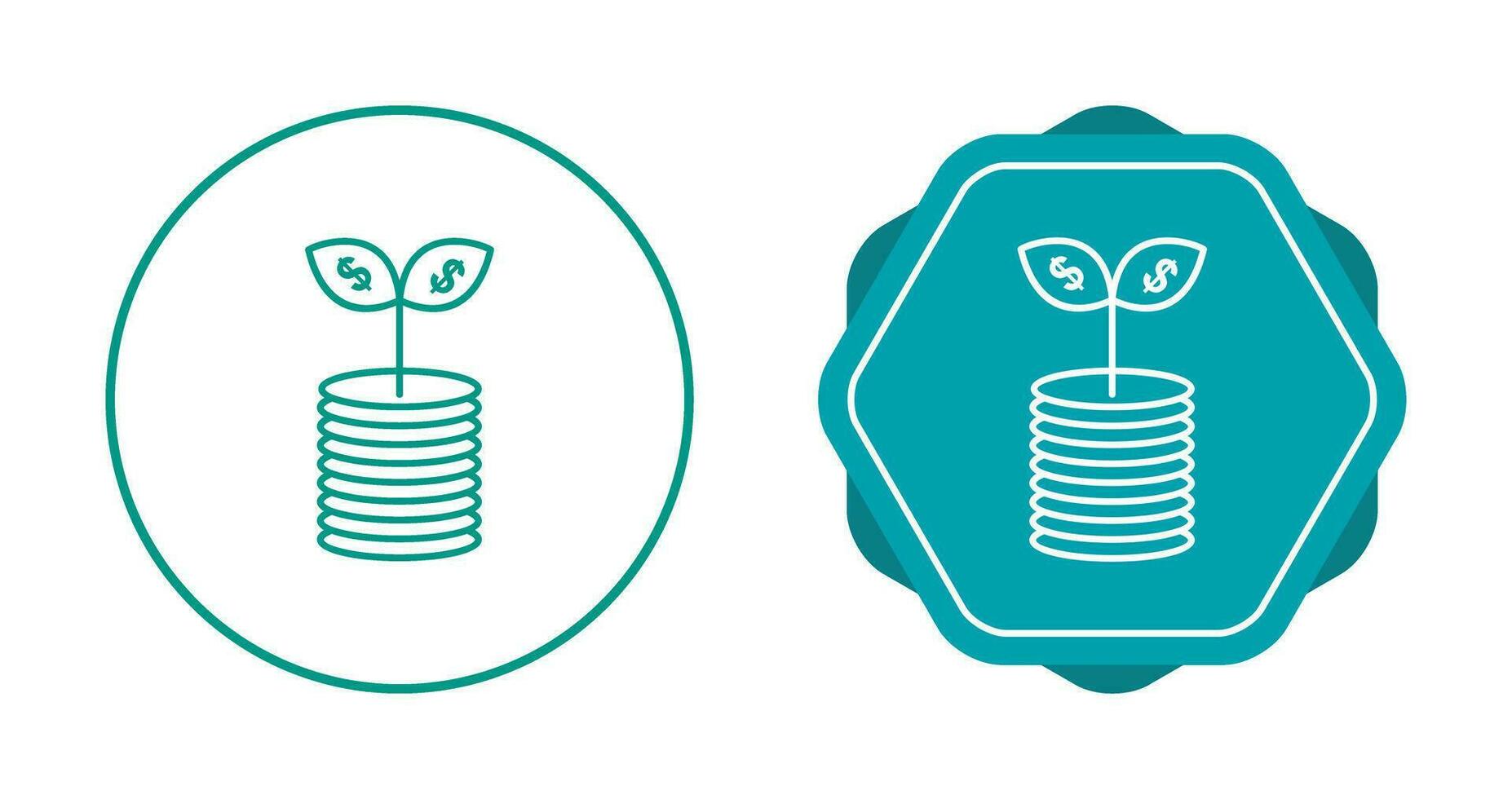 Money Growth Vector Icon