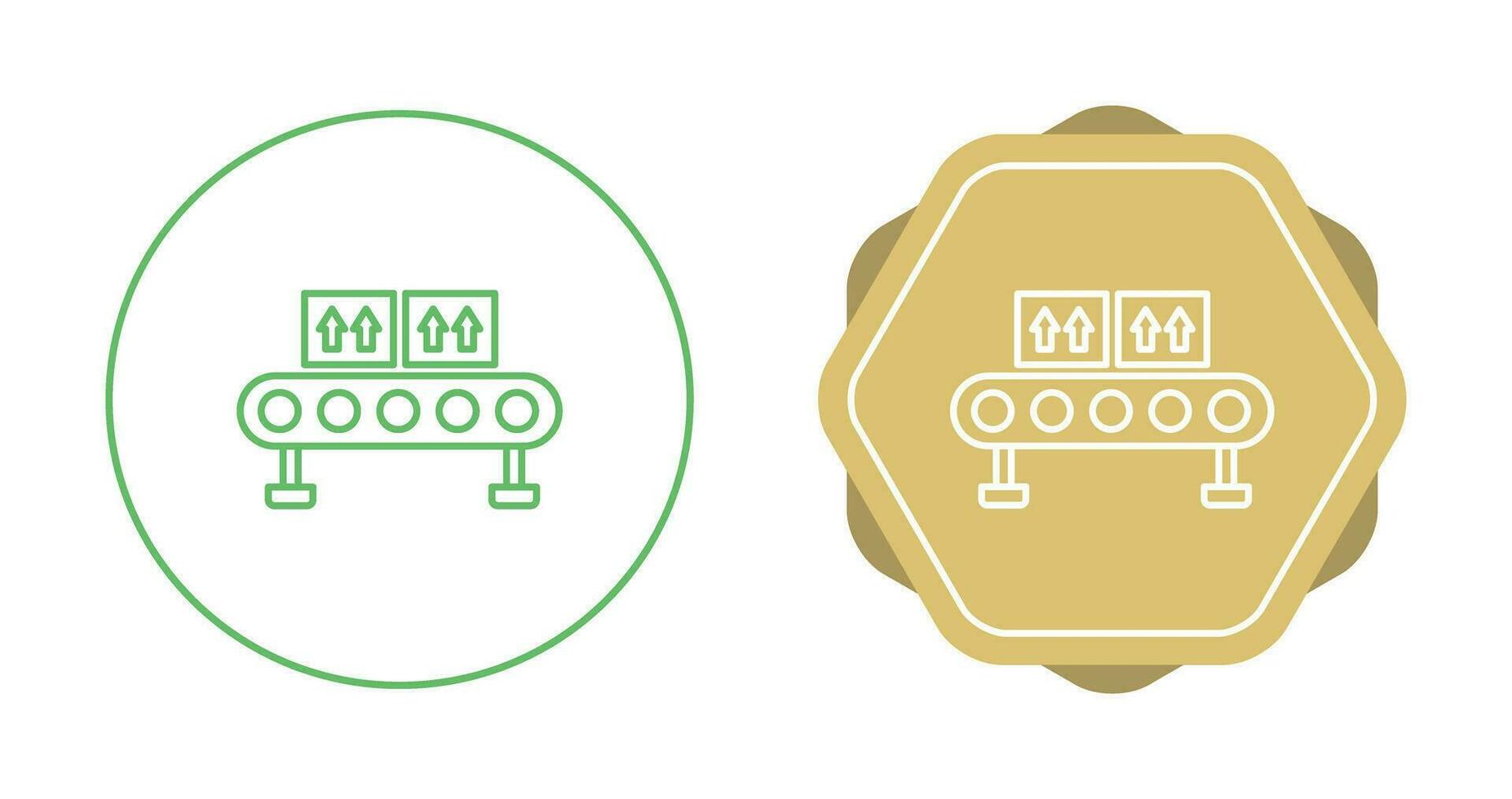 Assembly Line Vector Icon