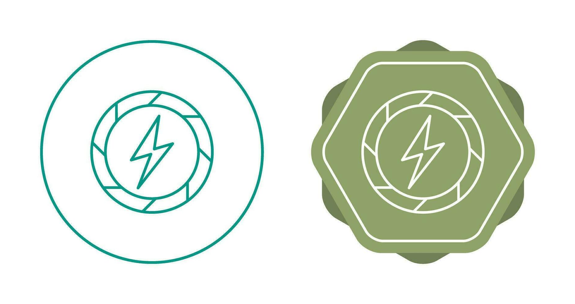 Electric Current Vector Icon