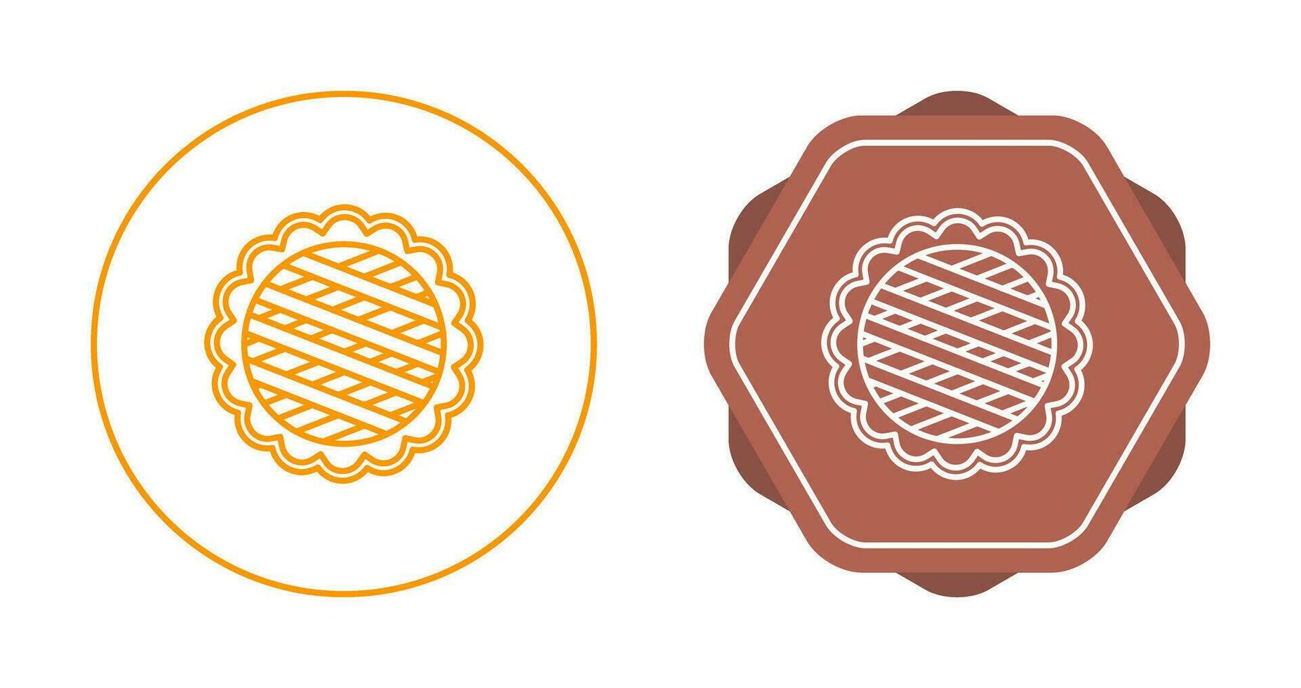 Apple Pie Vector Icon