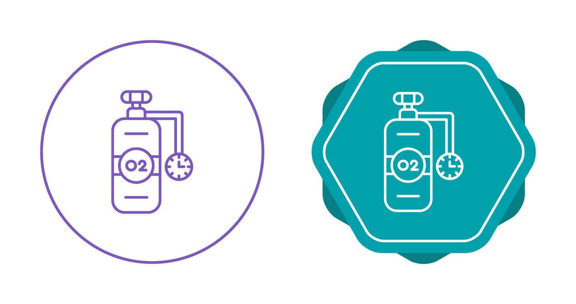 Oxygen Tank Vector Icon