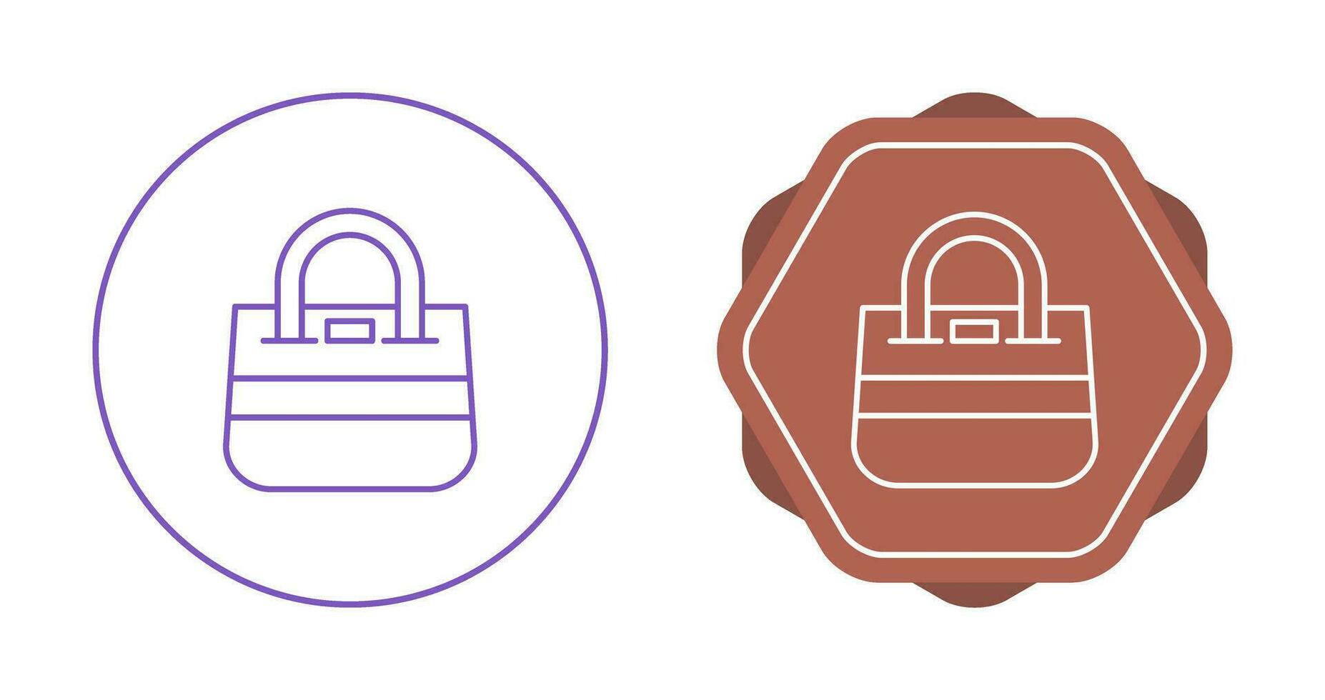 icono de vector de bolsa
