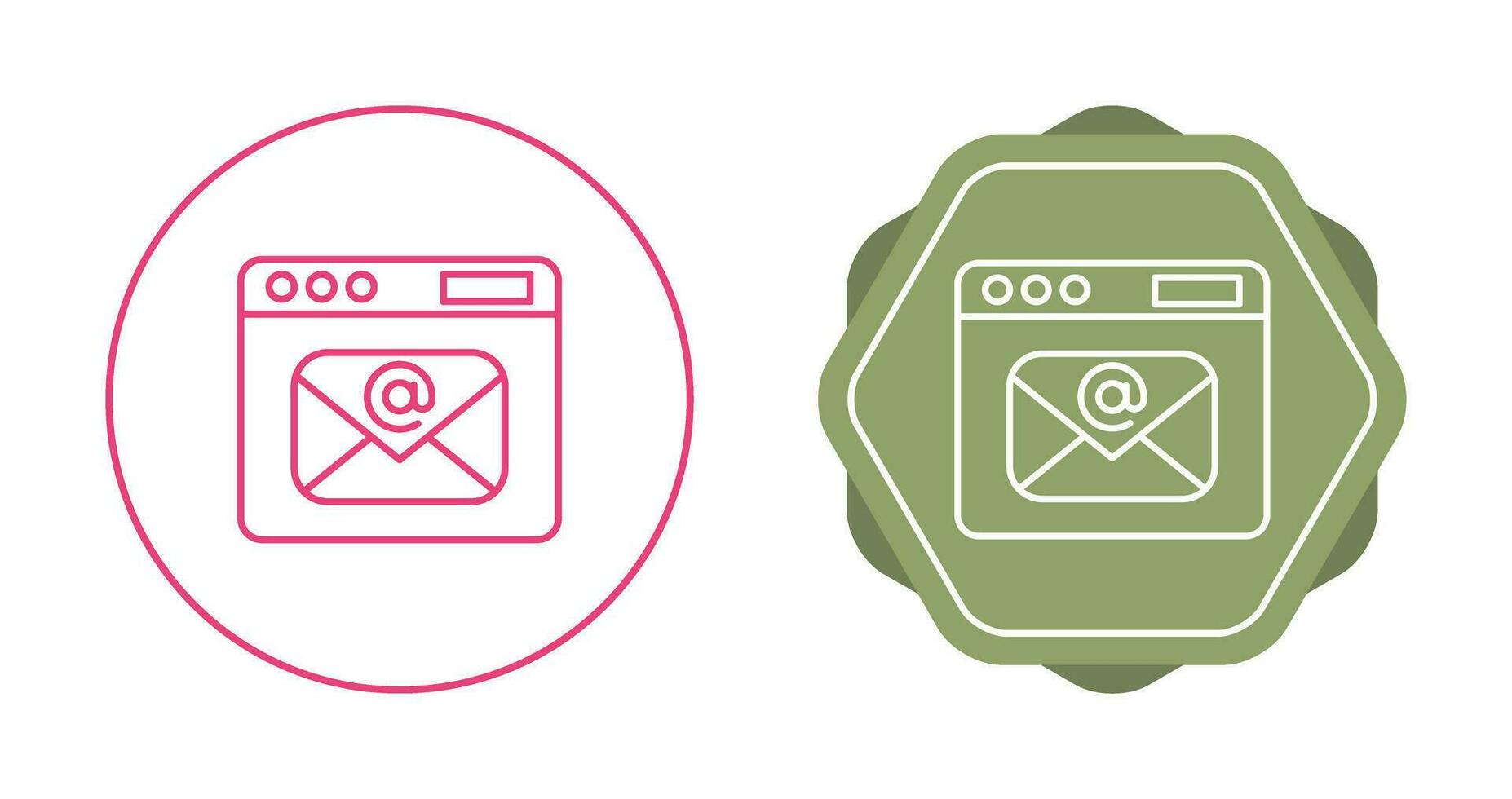 icono de vector de correo electrónico
